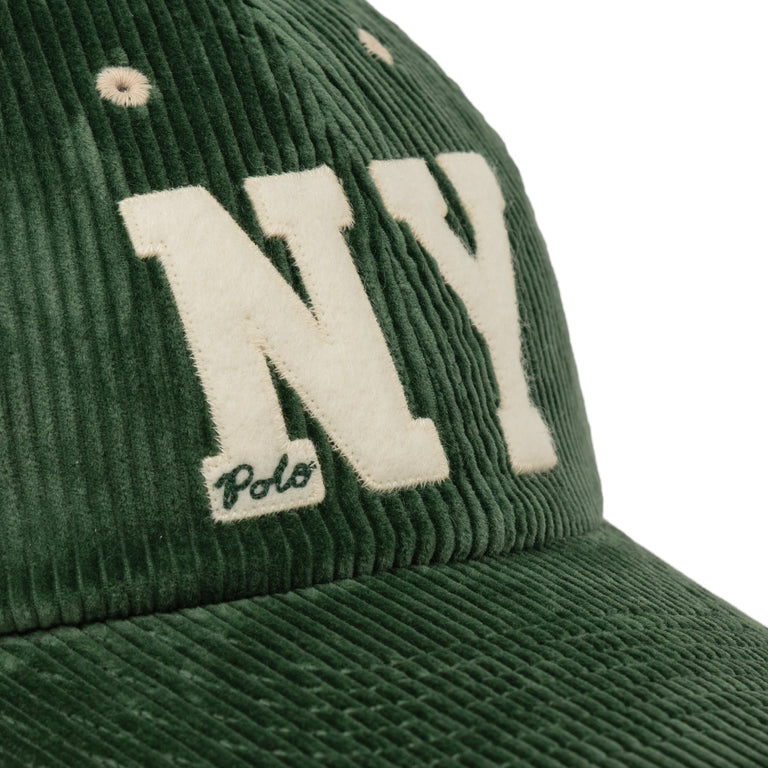 Polo Ralph Lauren NY Logo Corduroy Ball Cap