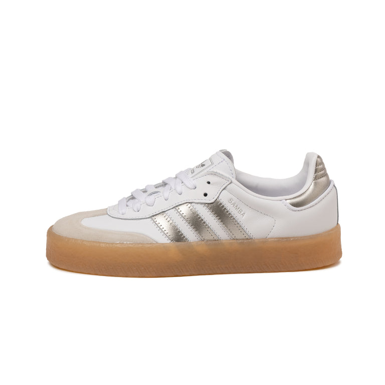 Adidas Sambae W - 42 / Footwear White / Silver Metallic / Gum 3