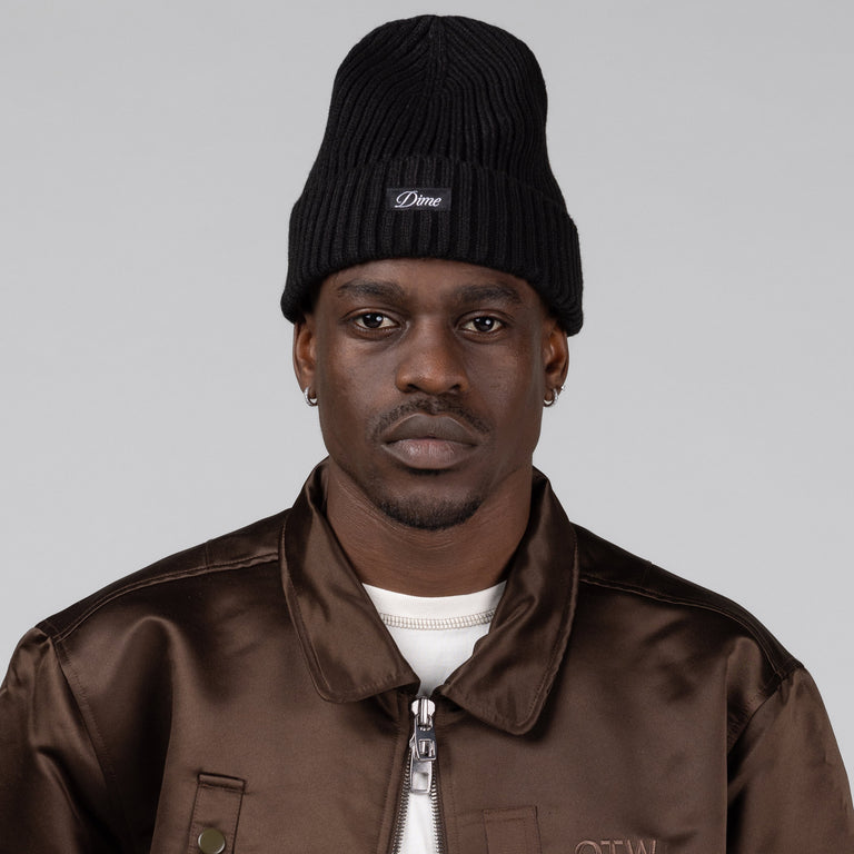 Dime Cursive Fold Beanie