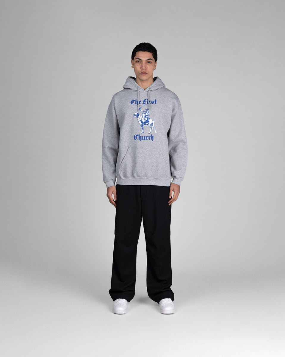 【FUCKING AWESOME】Fucking Awesome High Ground Hoodie FUCKING AWESOME HIGH GROUND HOODIE - HEATHER GREY – Holistic