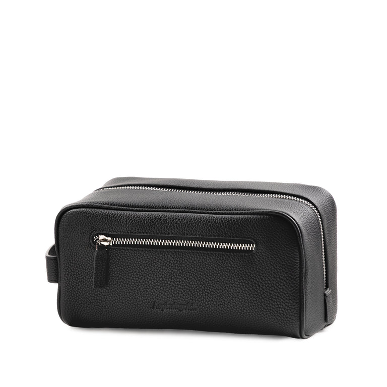 Asphaltgold Leather Toiletry Bag