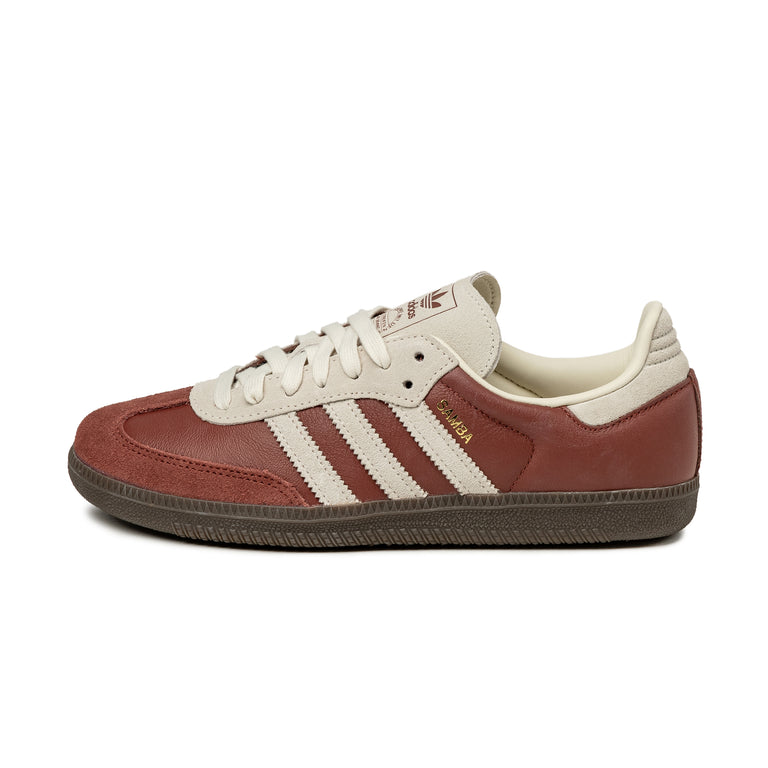 Adidas Samba OG - 48 2/3 / Preloved Ruby / Crew White / Gum 5