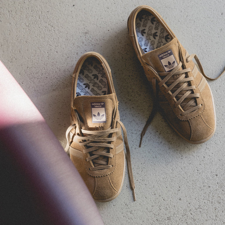 Adidas Tobacco onfeet