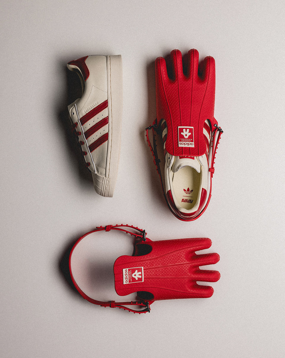 コラボ！adidas x Avavav SUPERFINGER SUPERSTAR スニーカー AVAVAV x adidas Superstar Superfinger