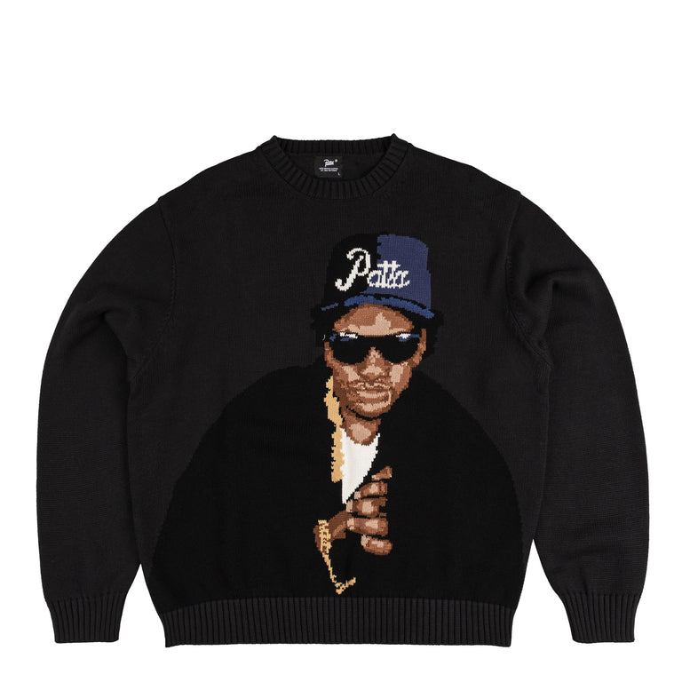 Patta Old School Knitted Sweater - S / Moonless Night