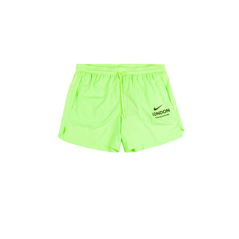 Nike Stride Dri-FIT- 5" Brief-Lined Running Shorts - S / Lime Blast