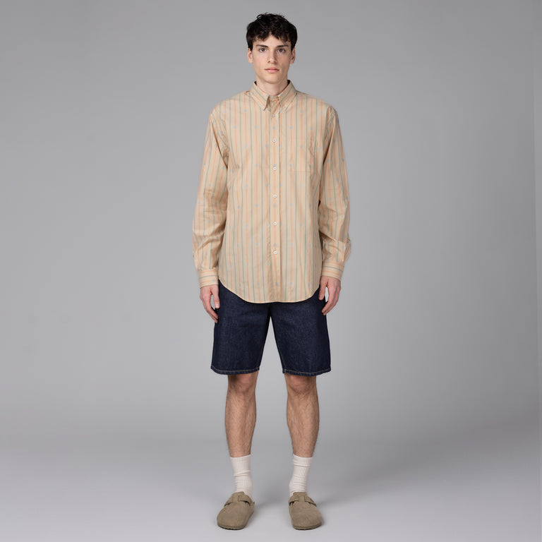 Drole de Monsieur La Chemise Rayée Monogramme