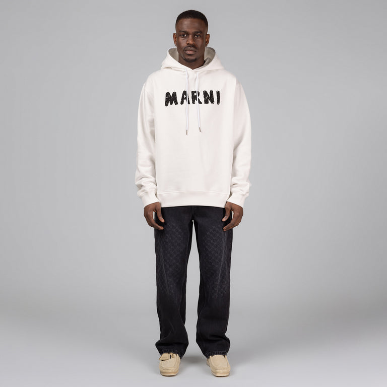 Marni Crayon Logo Print Sweatshirt