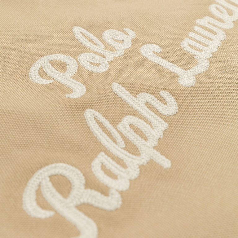 Polo Ralph Lauren Embroidered Canvas Tote Bag