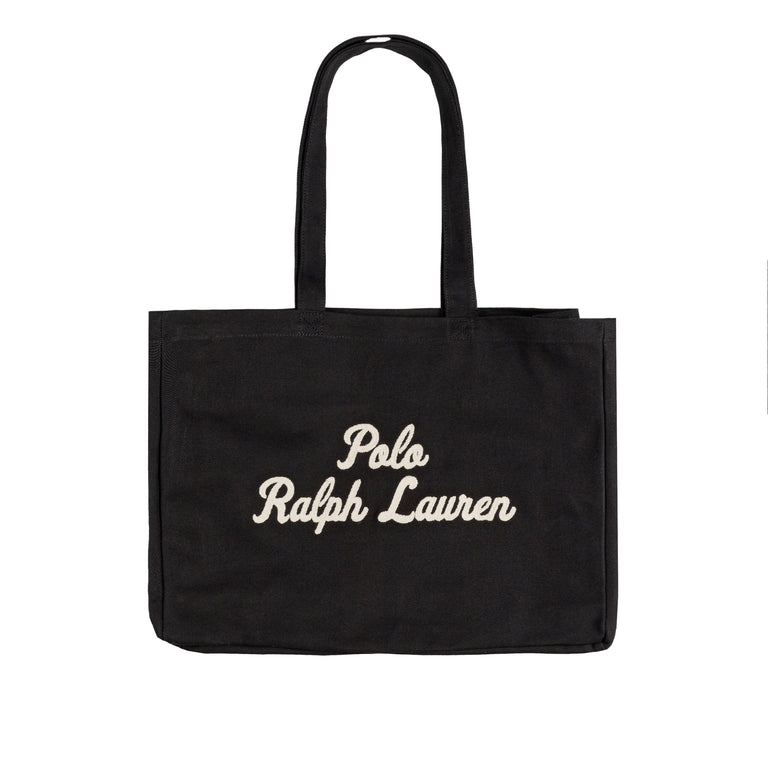 Polo Ralph Lauren Embroidered Canvas Tote Bag