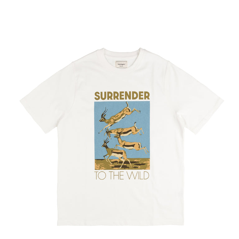 Asphaltgold T-Shirt Gazelle - XXL / Off White