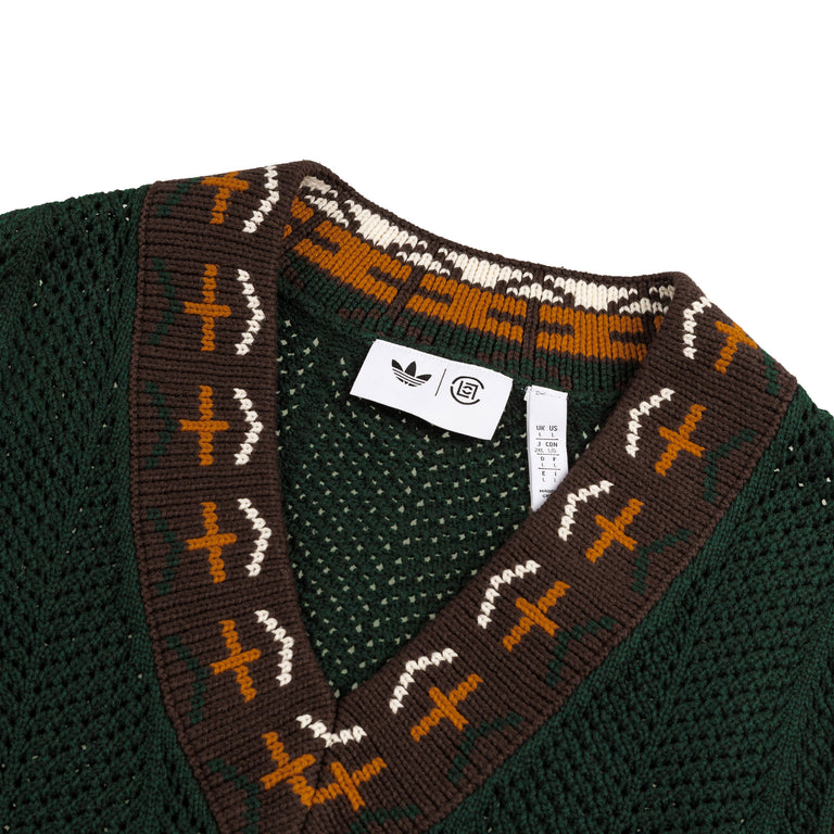 Adidas x Clot by Edison Chen Crochet Vest