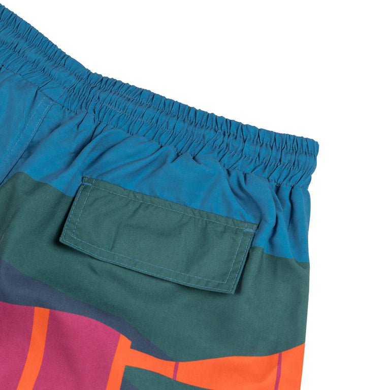 By Parra The Festival Fence Swim Shorts