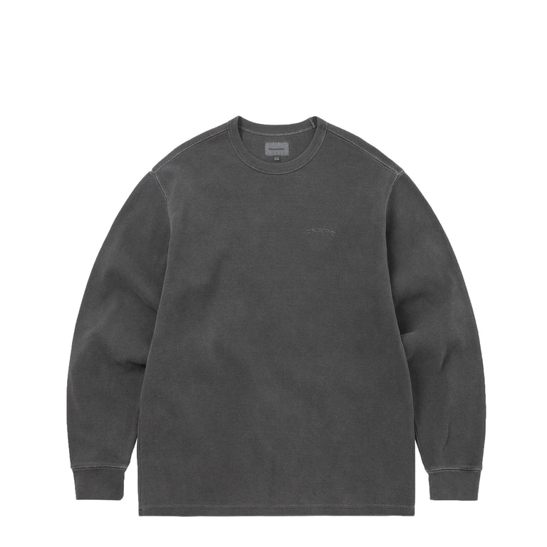 thisisneverthat Waffle L/S Tee - XL / Charcoal