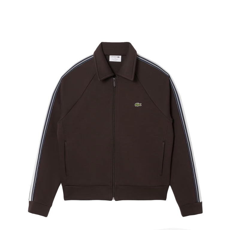 Lacoste French Made Zipped Sweatshirt - XXL / Brown