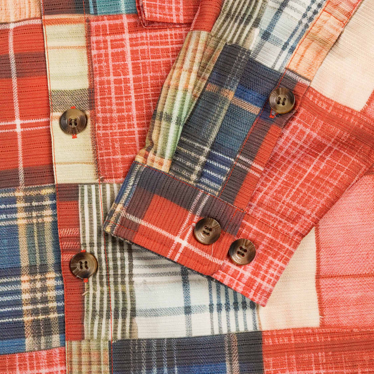Metalwood Madras Patch Explorer Shirt