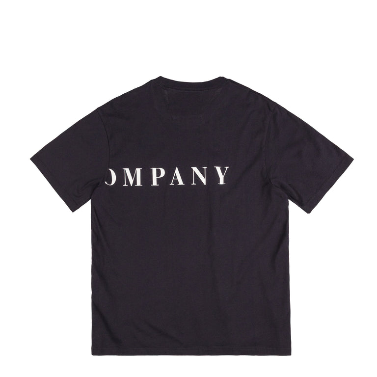 C.P. Company 30/1 Jersey Front-Back Logo T-Shirt