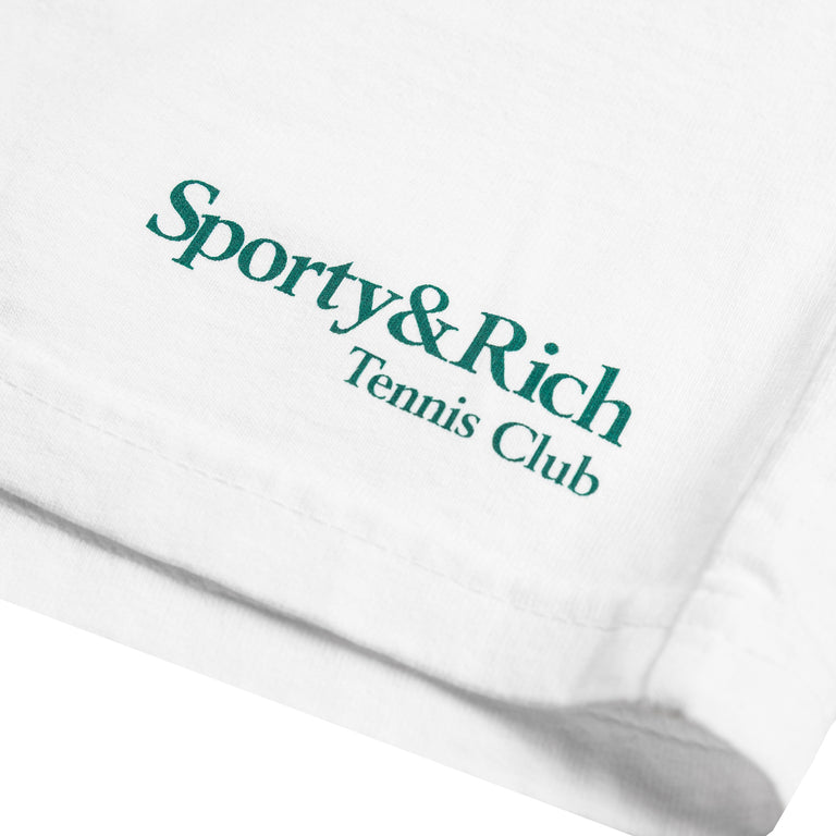 Sporty & Rich Play Tennis Gym Short