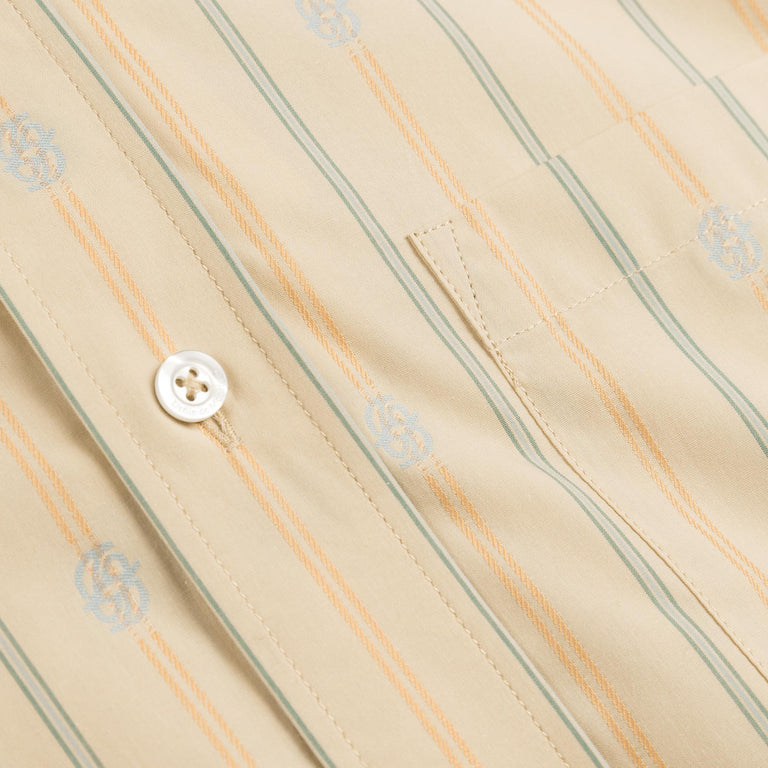 Drole de Monsieur La Chemise Rayée Monogramme