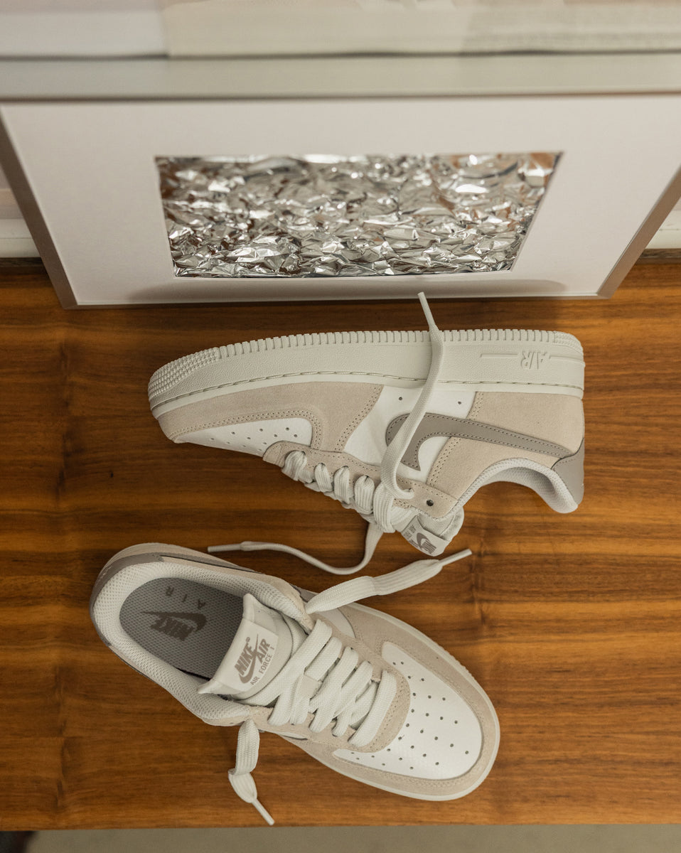 nike air force 1 low white beige