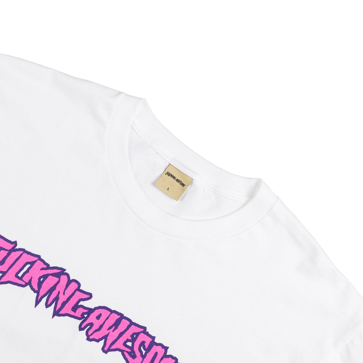 【FUCKING AWESOME】 2025 STAMP LOGO TEE WHITE fucking-awesome-2025-stamp-