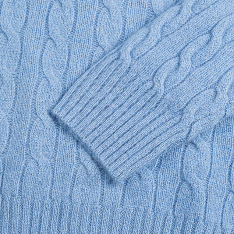 Polo Ralph Lauren Cable-Knit Wool-Cashmere Sweater