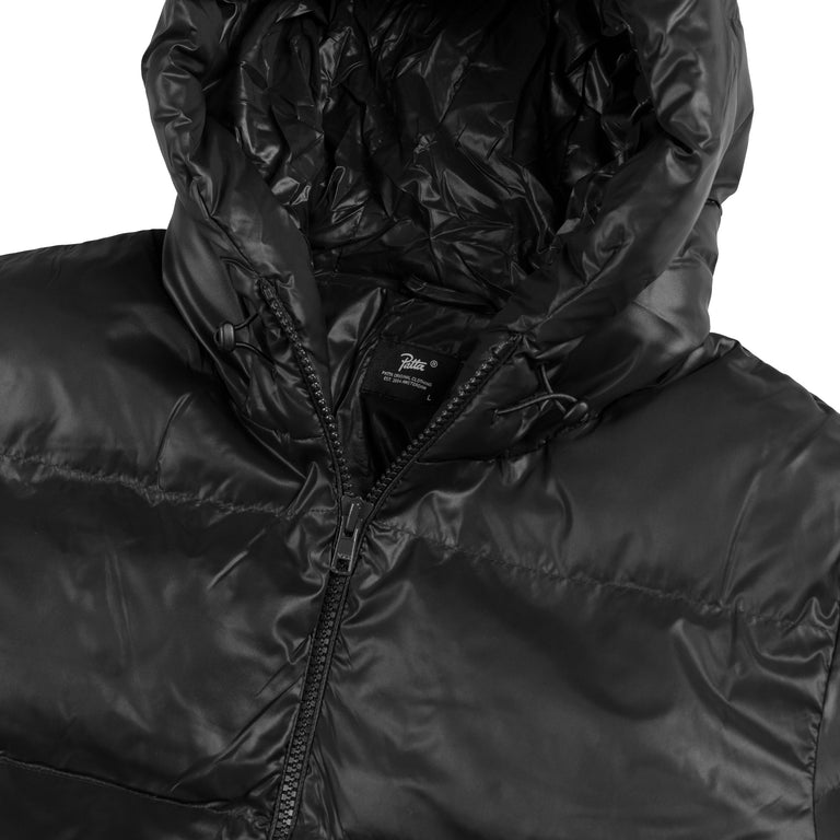 Patta Quilted Script Logo Puffer Jacket