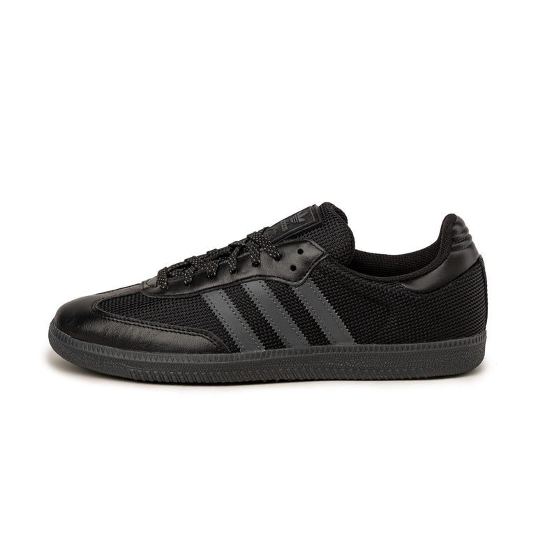 Adidas Samba OG - 47 1/3 / Core Black / Carbon / Silver Metallic