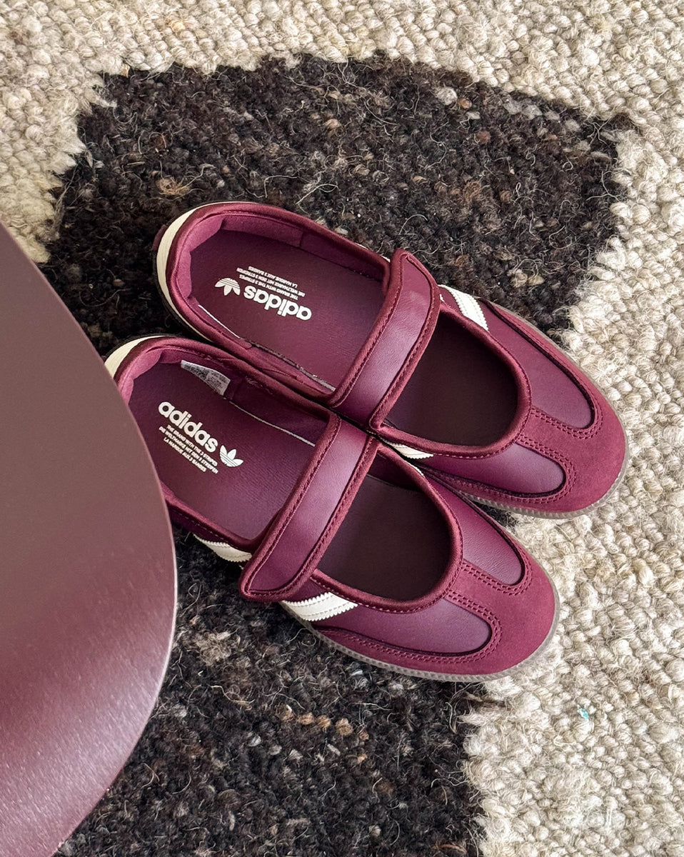 adidas gazelle silver green womens adidas Samba OG Maroon Gold Metallic Women's – Lilac Blonde