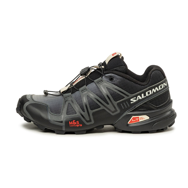 Salomon Speedcross 3 *Dual Aura* - 42 2/3 / Black / Vanilla Ice / Fiery Red