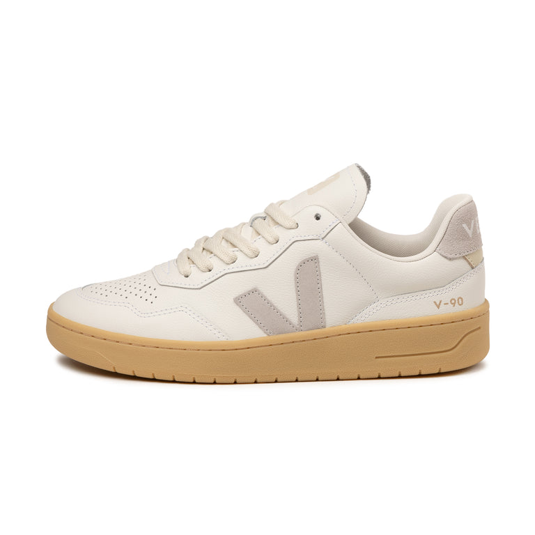VEJA V-90 O.T. - 43.5 / White / Light Grey / Natural