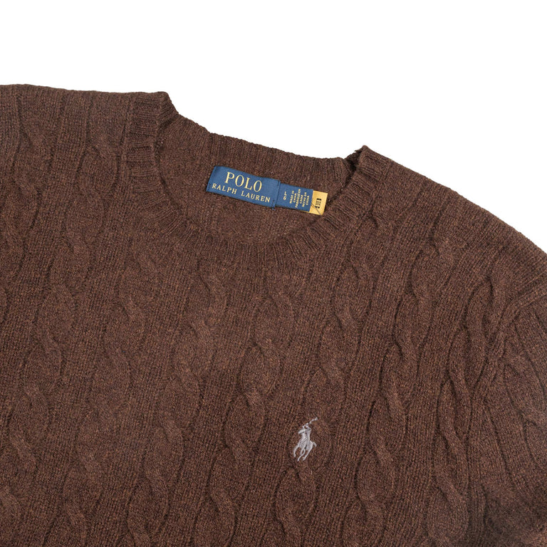 Polo Ralph Lauren Cable-Knit Wool-Cashmere Sweater