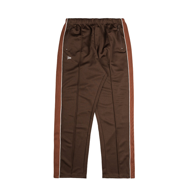Patta Tricot Straight Track Pants - L / Chestnut