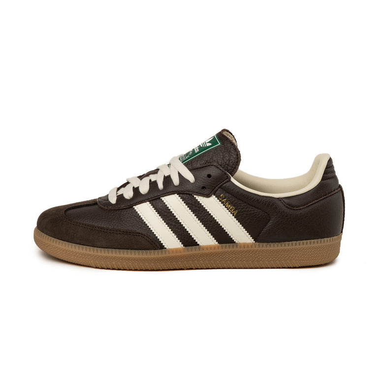 Adidas Samba OG - 42 / Dark Brown / Off White / Gum 4