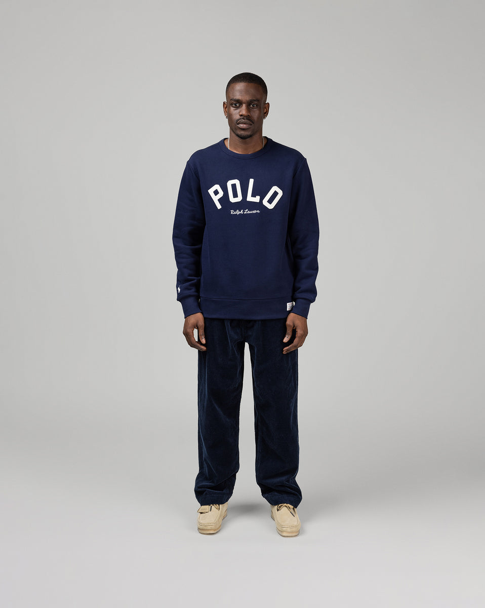 [RALPH LAUREN] RLロゴ ネイビースウェット Polo Ralph Lauren The RL Logo Sweatshirt | Apparel » Buy