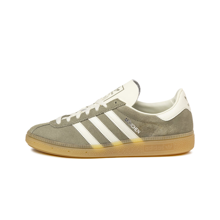 Adidas München W - 45 1/3 / Silver Pebble / Off White / Silver Metallic