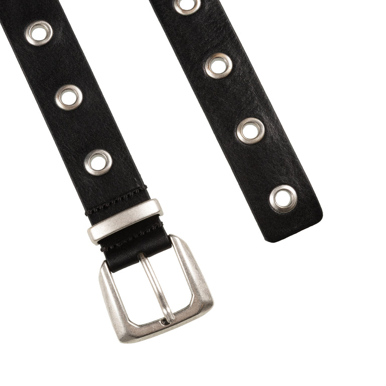 Molebo Metal Leather Belt