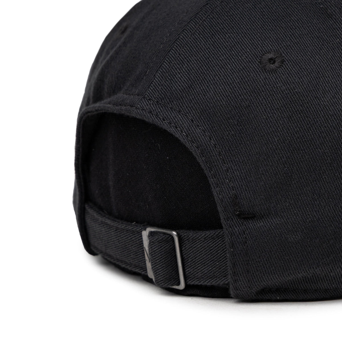 plain black nike cap