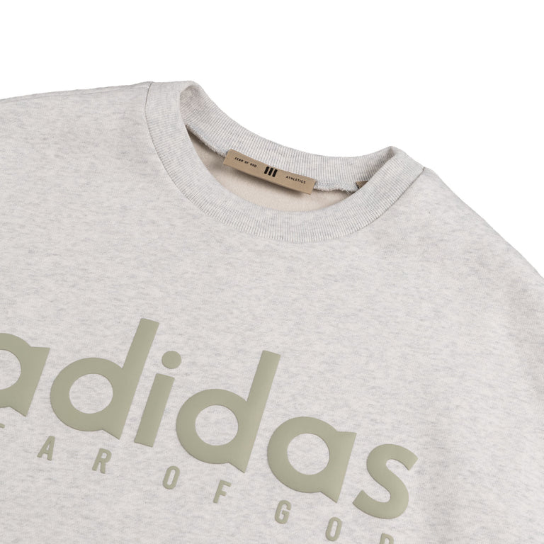 Adidas x Fear Of God Athletics Heather Fleece Crewneck