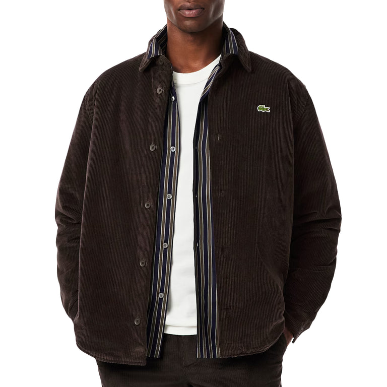 Lacoste Oversized Corduroy Overshirt