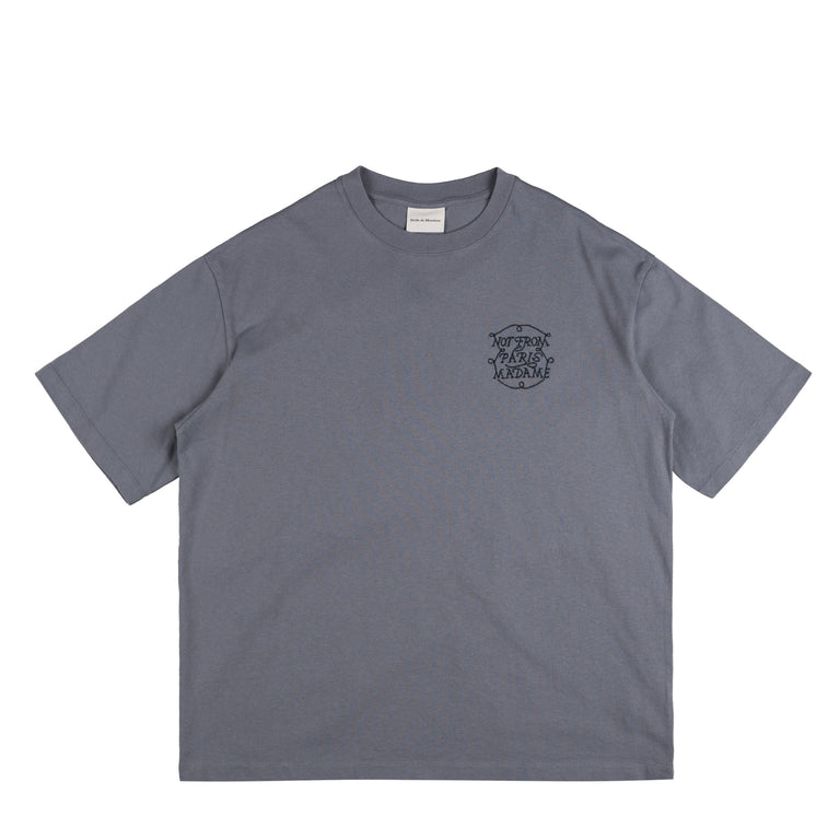 Drole de Monsieur Le T-Shirt Slogan Tresses