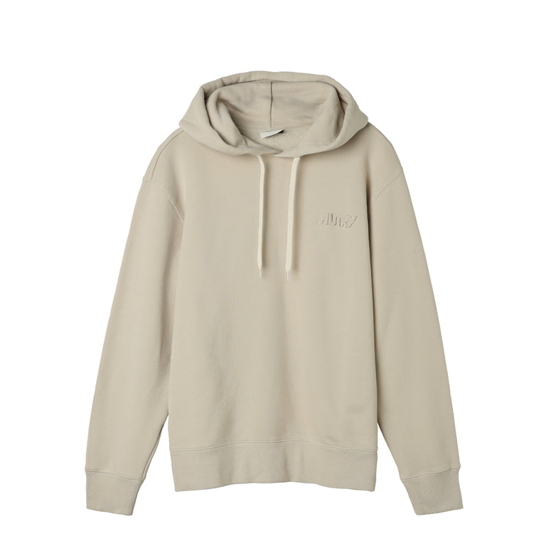 Autry Tonal Logo Hoodie - XXL / Fiber