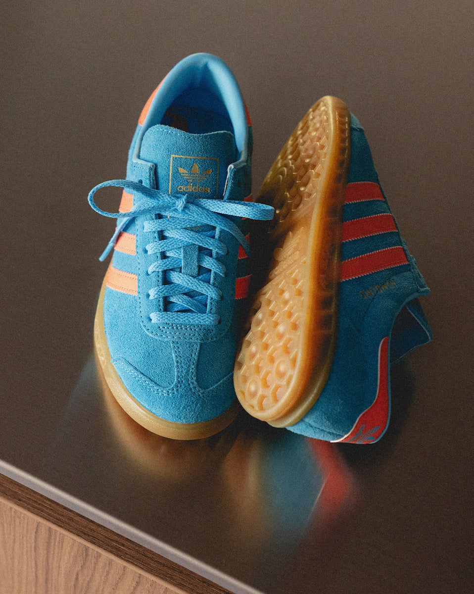 スニーカー adidas Hamburg Skyrush Coral JS0682 adidas WMNS Hamburg Sky Rush Semi Coral JS0682 Women's Size