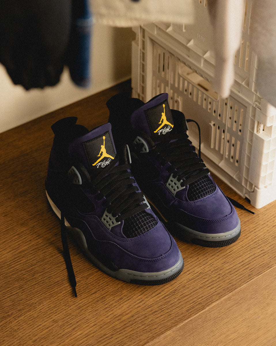 jordan 4 black multicolor