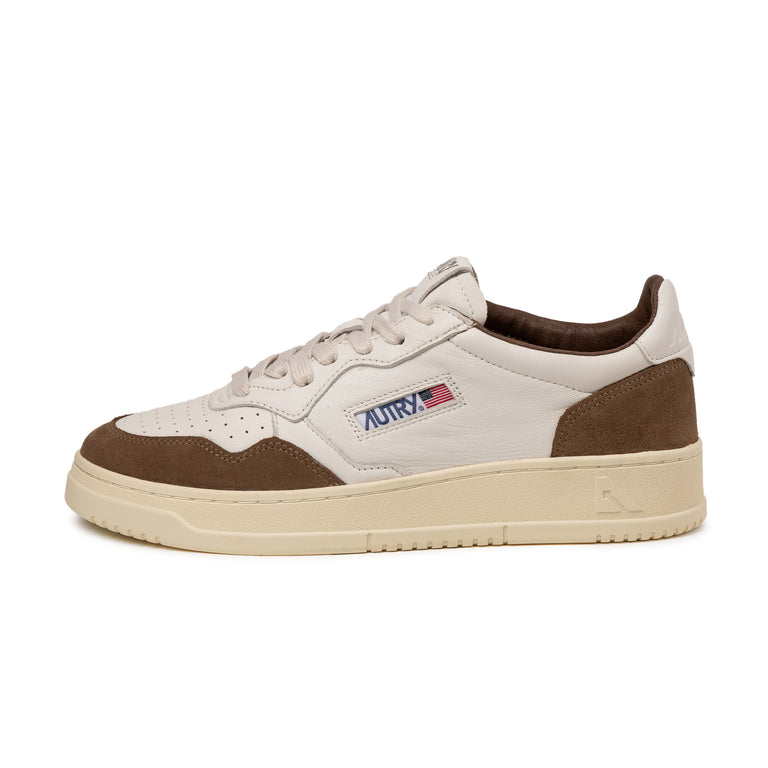 Autry Medalist *Goat / Suede* - 40 / White / Cigar