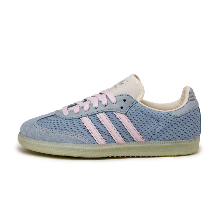Adidas Samba OG - 48 / Tactical Blue / Ice Lavander / Off White