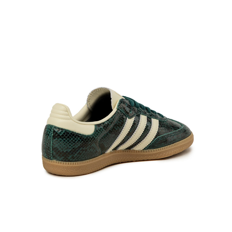 Adidas Samba OG W - 47 1/3 / Cream White / Cream White / Collegiate Green - 3
