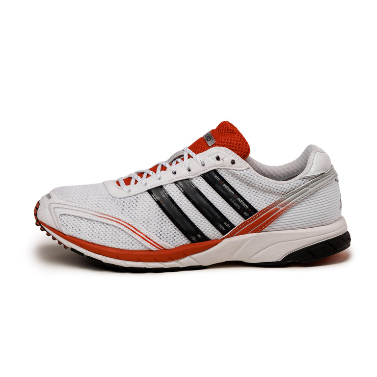 Adidas Adizero Adios OG - 46 / Cloud White / Preloved Red / Core Black