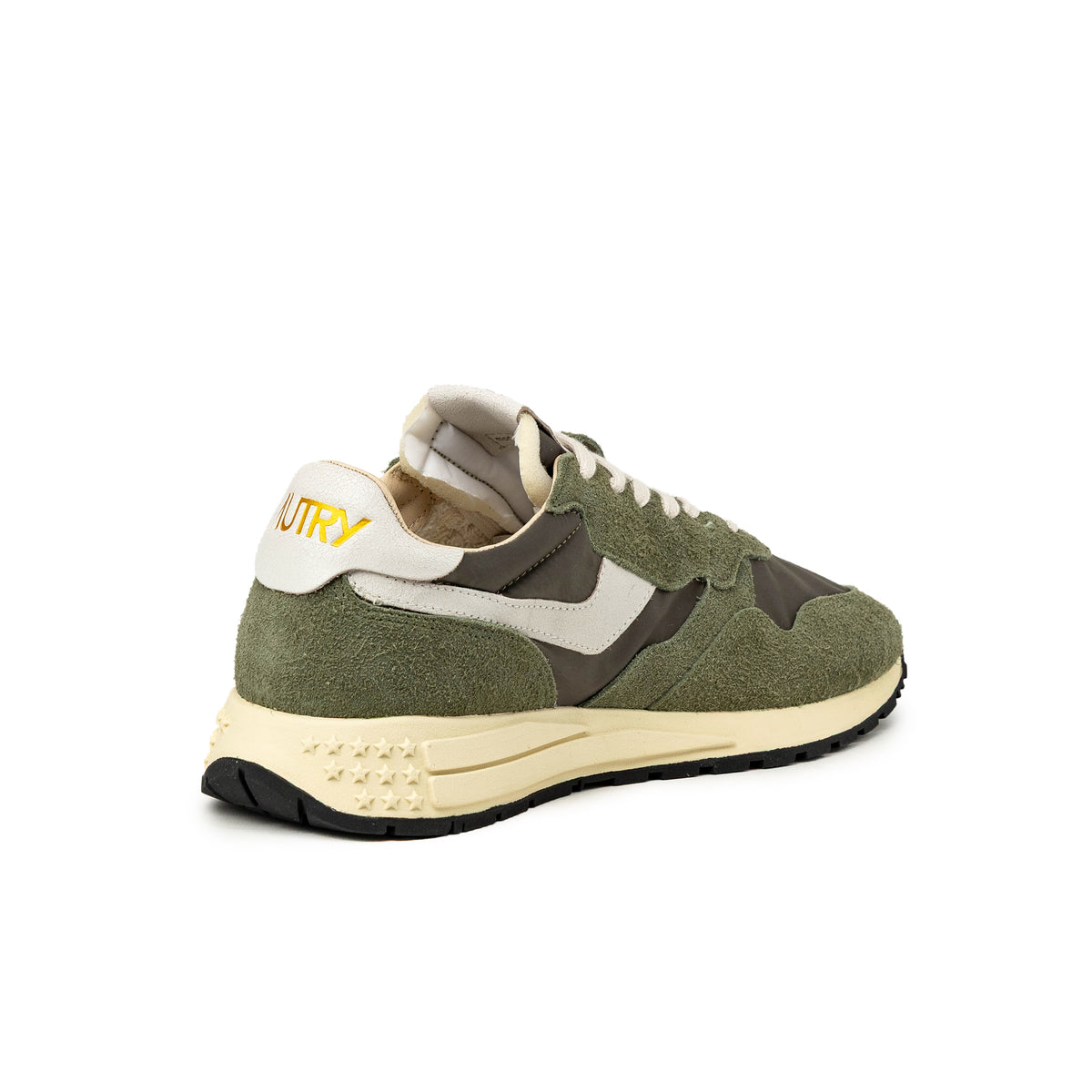 Autry Reelwind Low *Nylon / Cracked Leather* Sneaker » Buy online now!
