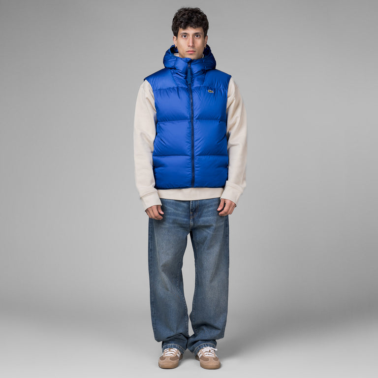 Lacoste Water-Repellent Short Puffed Vest